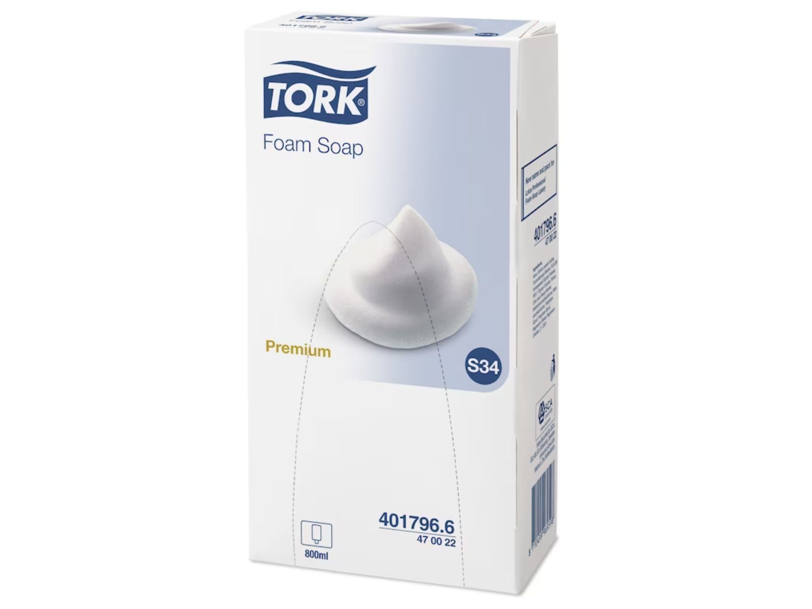 Pianka TORK S34 470022 LUXURY Karton 6x 800ml